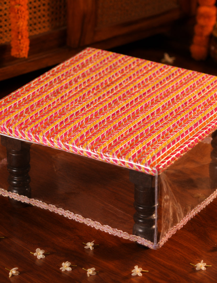 Plastic Chowki Cover (for Mangodi)